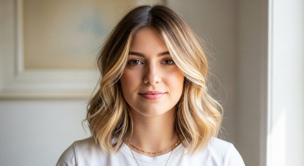 Dünnes Haar Frisuren mittellang