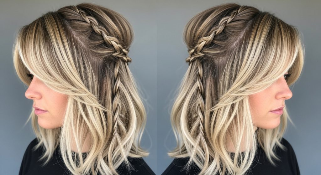 frisuren halblang